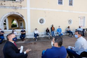 Vice-Presidente participa de reunião sobre uso obrigatório de máscara em Campo Grande