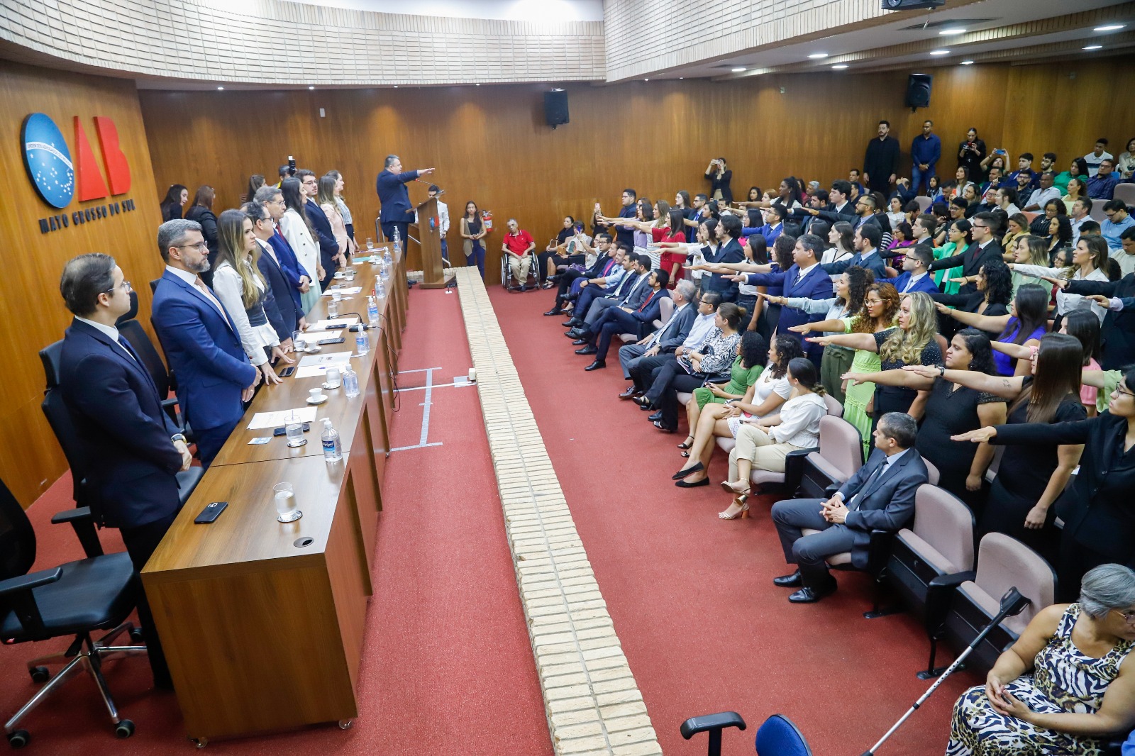 Solenidade de entrega de carteiras advogados (as)