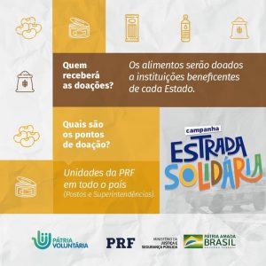 OAB/MS apoia campanha solidária para arrecadação de alimentos realizada pela PRF OAB/MS apoia campanha solidária para arrecadação de alimentos realizada pela PRF