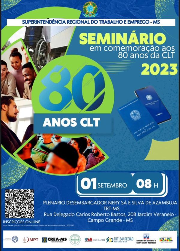 Superintendência do Trabalho promove seminário em comemoração aos 80 ...