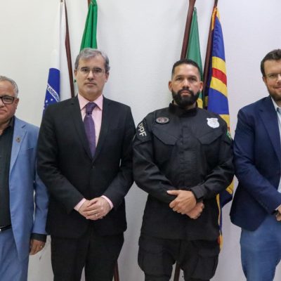 OAB/MS recebe representantes da Senappen para apresentação de projeto da Força Penal Nacional