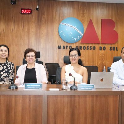 OAB/MS realiza reunião da 1ª Câmara Julgadora de Seleção e Inscrição
